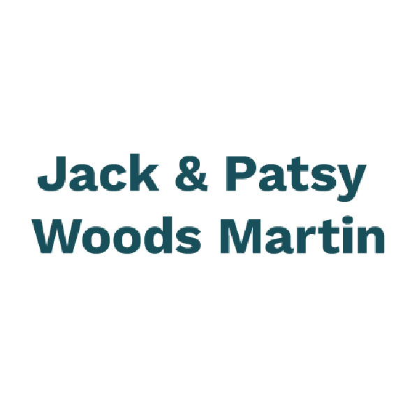 Jack and Patsy Woods Martin logo