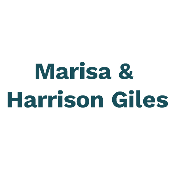 Marisa and Harrison Giles logo