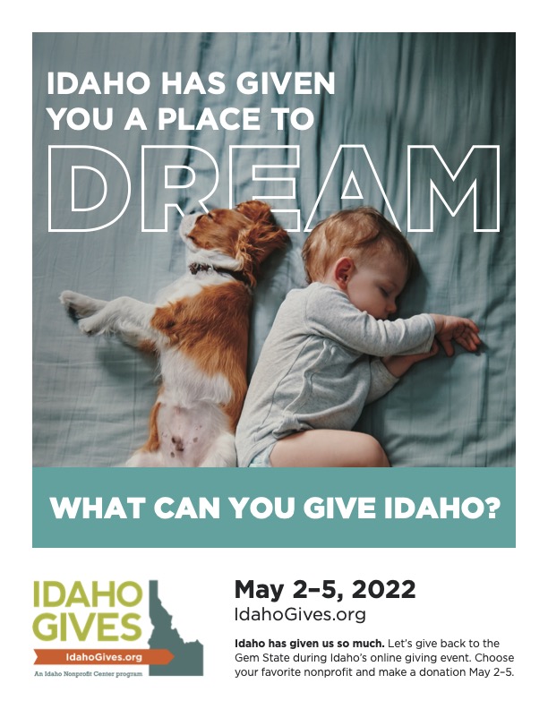 Idaho Gives Roam Poster