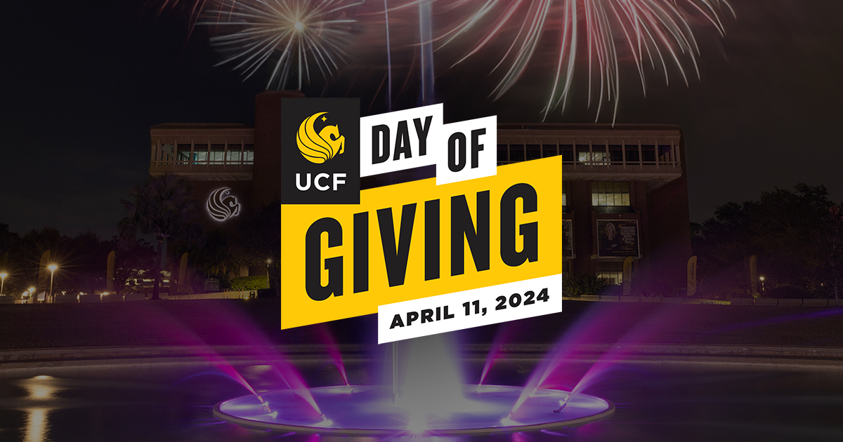 Bounce, Stomp, Splash, Cheer! UCF Day of Giving 2024